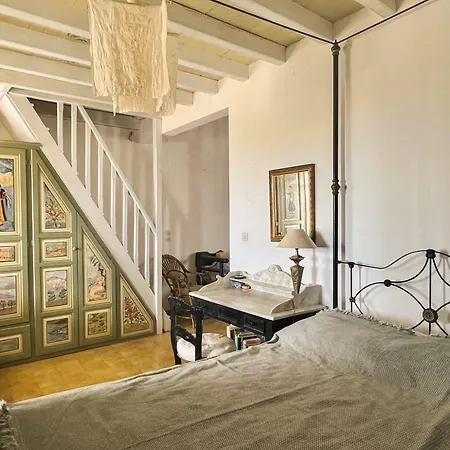 Traditional In Chora With Majestic Views